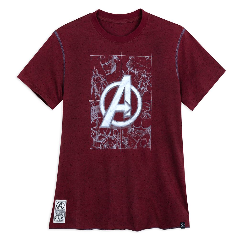 Avengers T-Shirt for Women by Heroes & Villains  60th Anniversary Official shopDisney