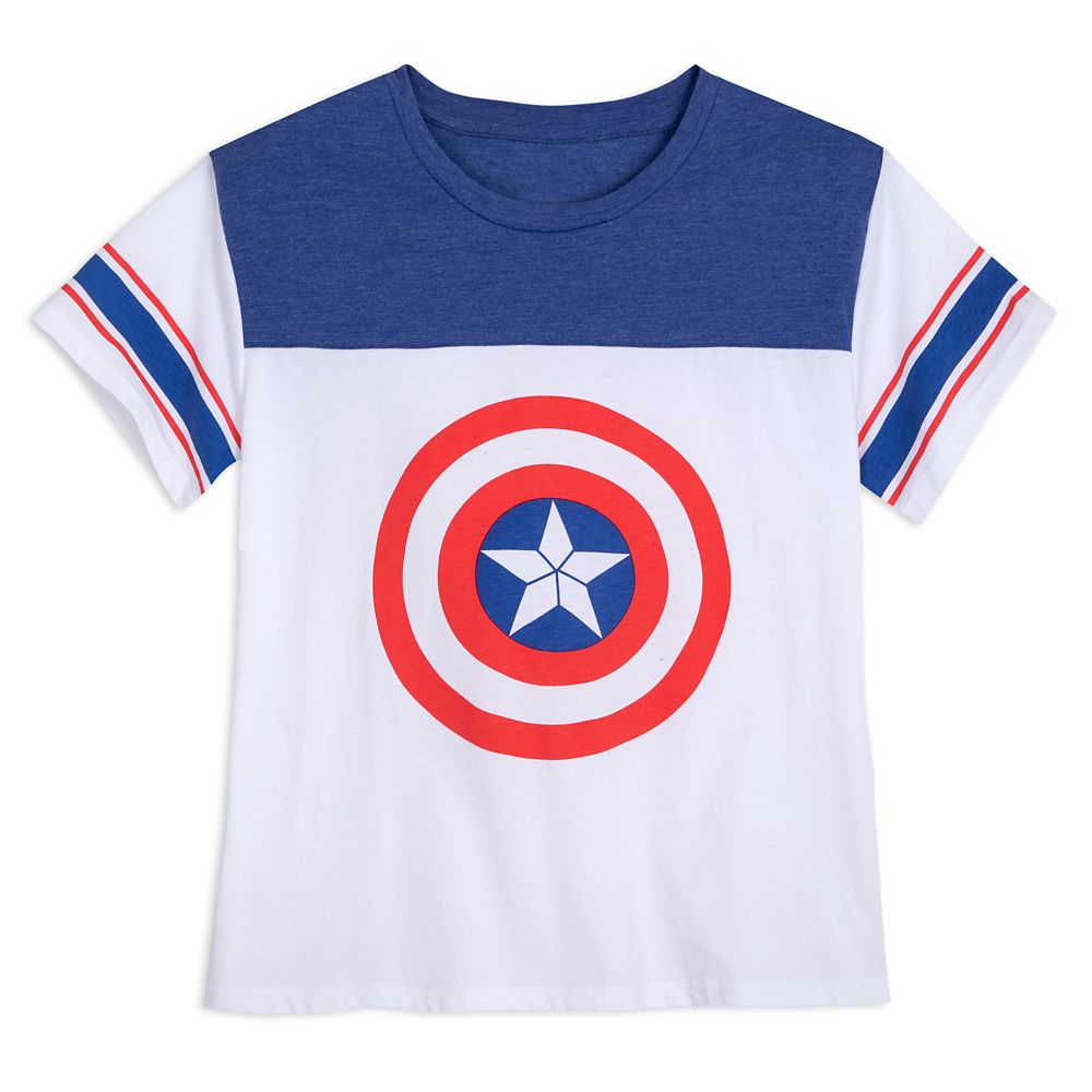 Captain America I Can Do This All Day T-Shirt for Women Official shopDisney