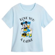 Minnie Mouse and Daisy Duck Hanukkah T-Shirt for Women