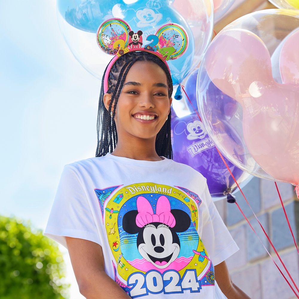 Minnie Mouse T-Shirt for Women – Disneyland 2024