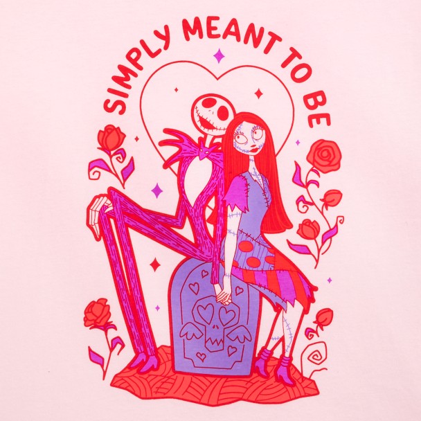 Jack Skellington and Sally Valentine's Day T-Shirt for Women – The Nightmare  Before Christmas | shopDisney