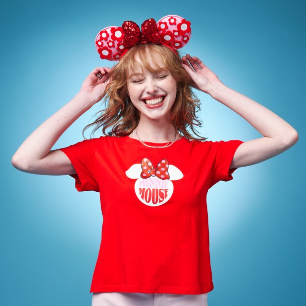 Minnie Mouse Icon Fashion T-Shirt for Women