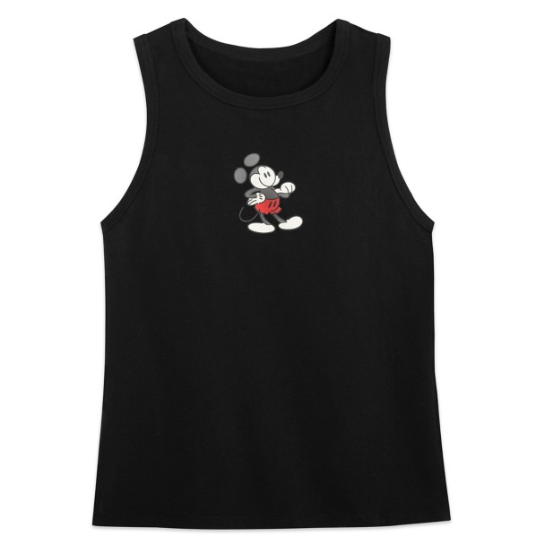 Mickey Mouse Genuine Mousewear Tank Top for Women – Black