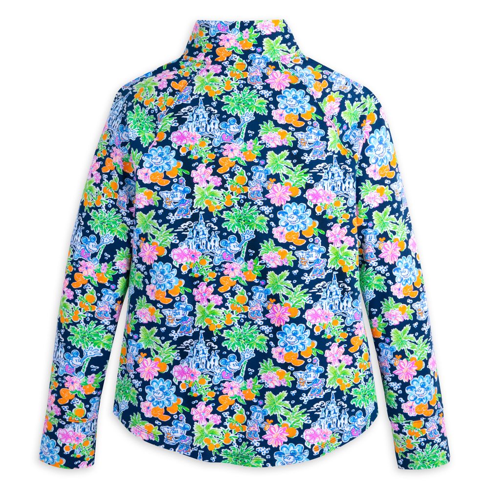 Mickey and Minnie Mouse Zip Pullover for Women by Lilly Pulitzer – Disney Parks