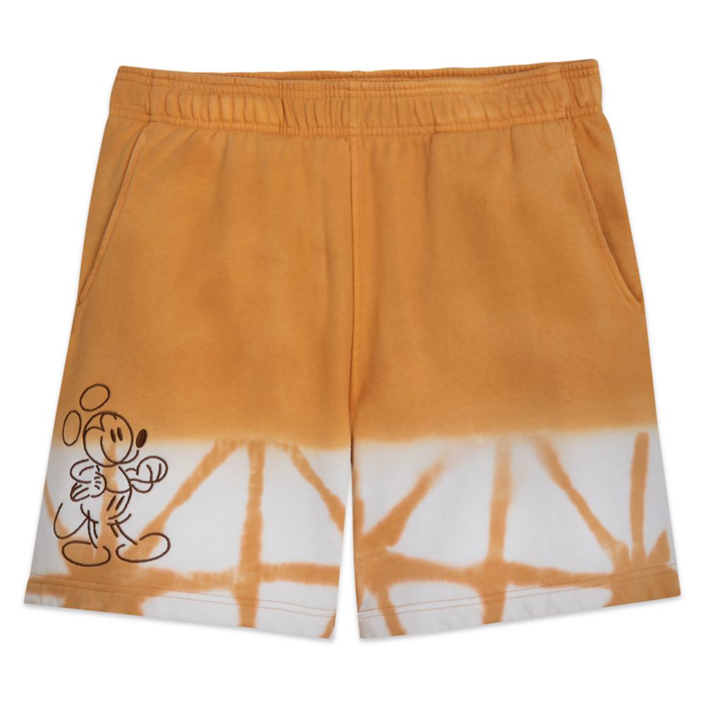 Mickey Mouse Genuine Mousewear Tie-Dye Shorts for Adults