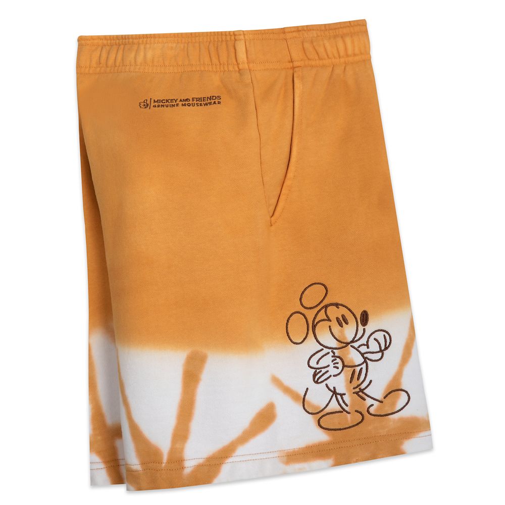 Mickey Mouse Genuine Mousewear Tie-Dye Shorts for Adults