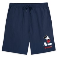 Mickey Mouse Standing Family Matching Shorts for Adults – Disneyland – Navy