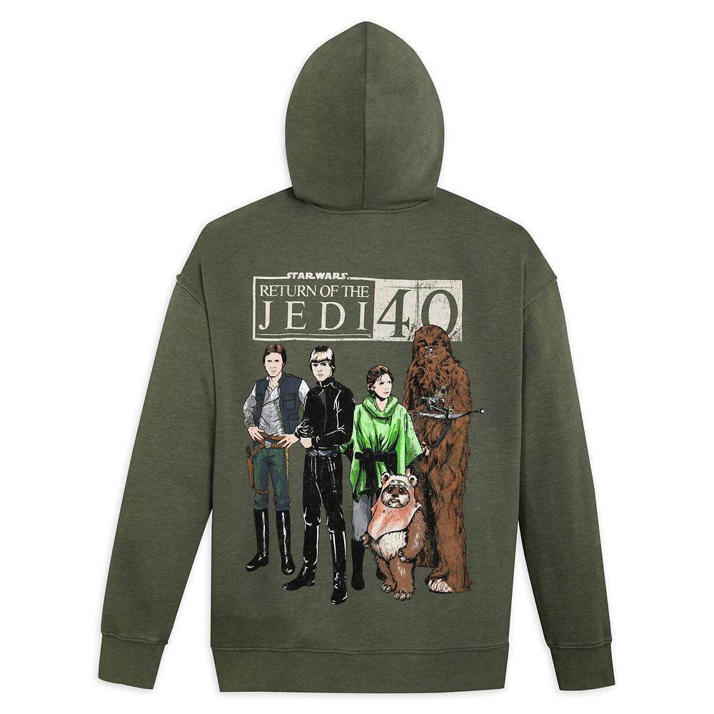 Star Wars: Return of the Jedi 40th Anniversary Zip Hoodie For Adults