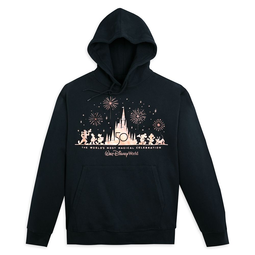 Walt Disney World 50th Anniversary Grand Finale Pullover Hoodie for Adults