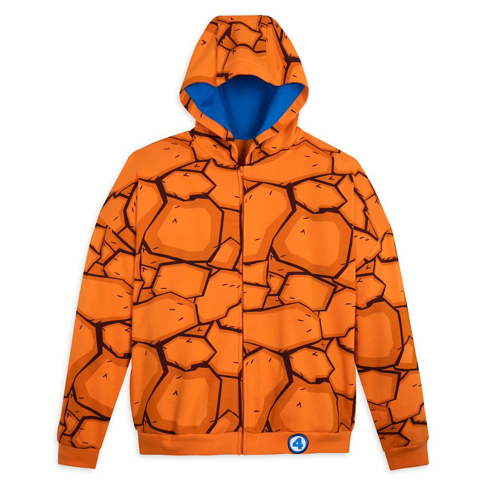 The Thing Zip Hoodie for Adults – Fantastic Four is here now