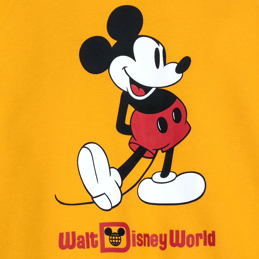 Mickey Mouse Standing Family Matching Sweatshirt for Adults – Walt Disney World