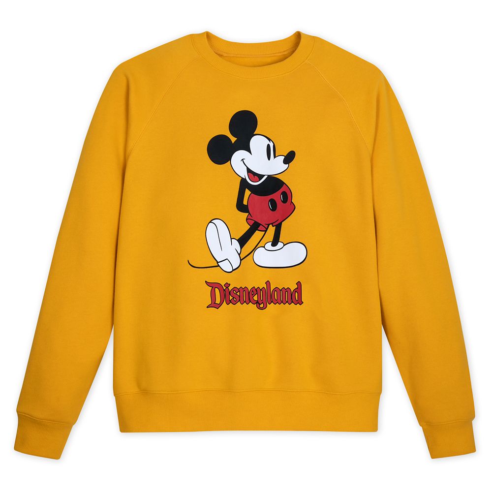 Mickey Mouse Standing Family Matching Sweatshirt for Adults – Disneyland