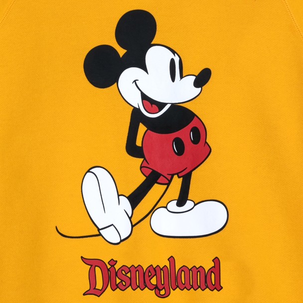 Mickey Mouse Standing Family Matching Sweatshirt for Adults – Disneyland