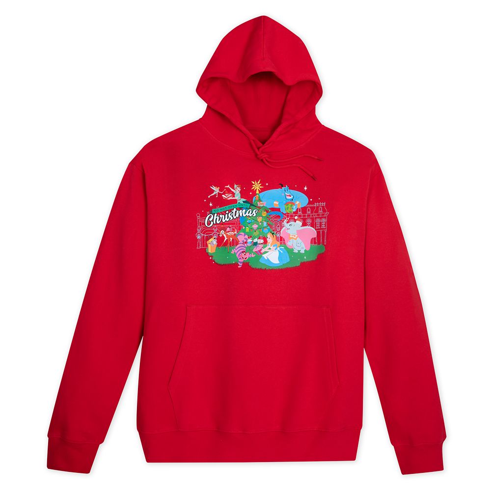 Disney Classics Christmas Pullover Hoodie for Adults available online for purchase