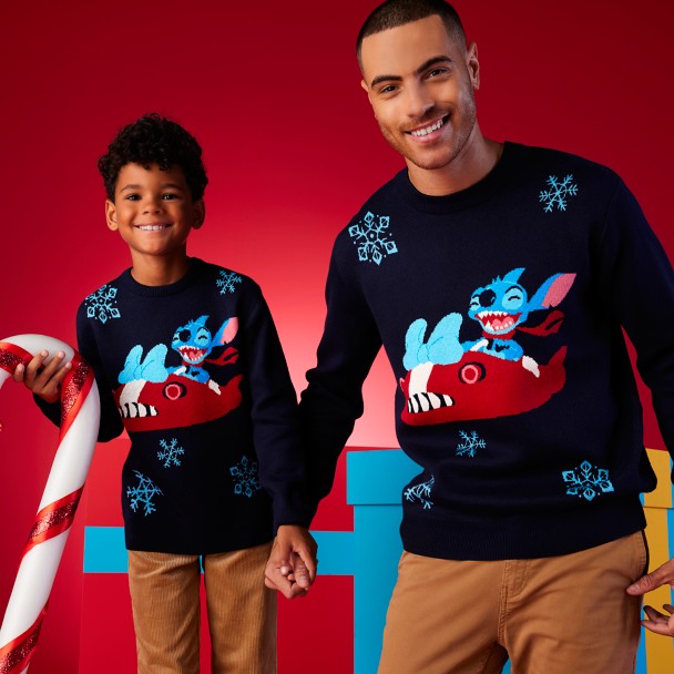 Disney Store Sweat de Noël Stitch pour adultes