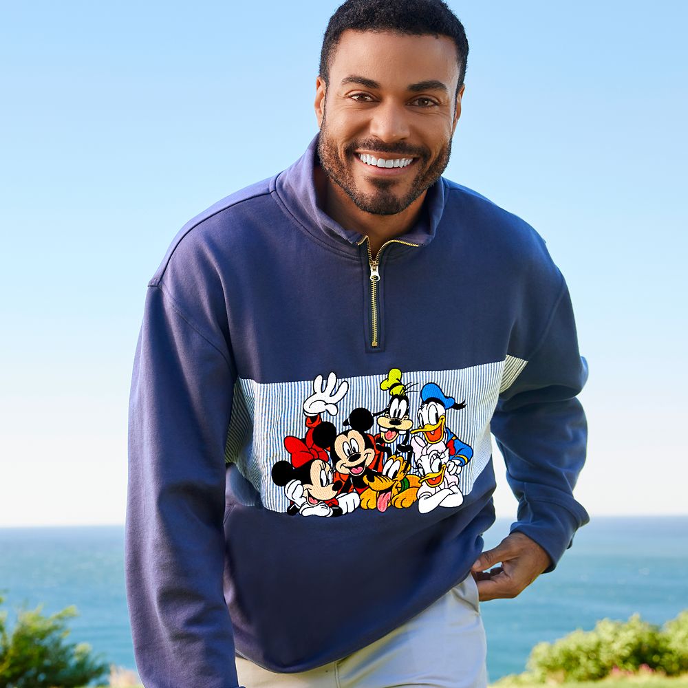 Mickey Mouse and Friends 1/4 Zip Fleece Top shopDisney