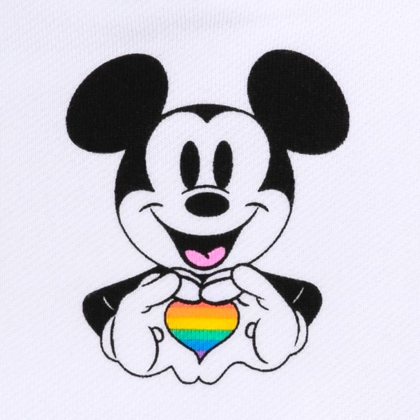 Mickey Mouse Pullover Hoodie for Adults – Disney Pride Collection