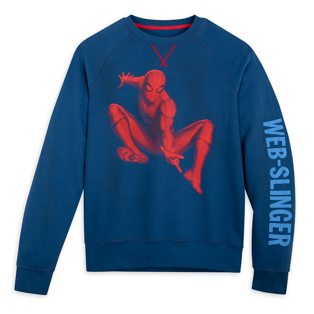 Spider-Man ”Web-Slinger” Fleece Pullover for Adults was released today