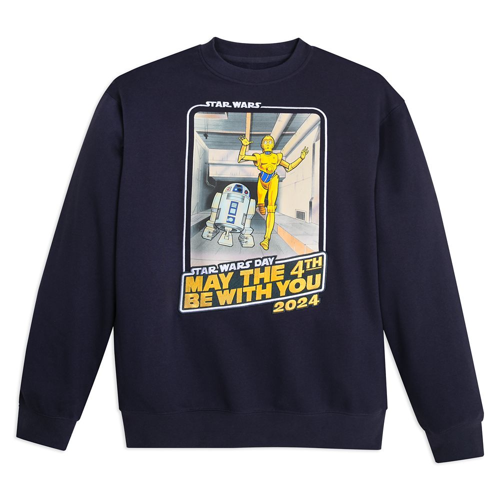 Star Wars: May the 4th Be with You 2024 Pullover Sweatshirt for Adults Official shopDisney