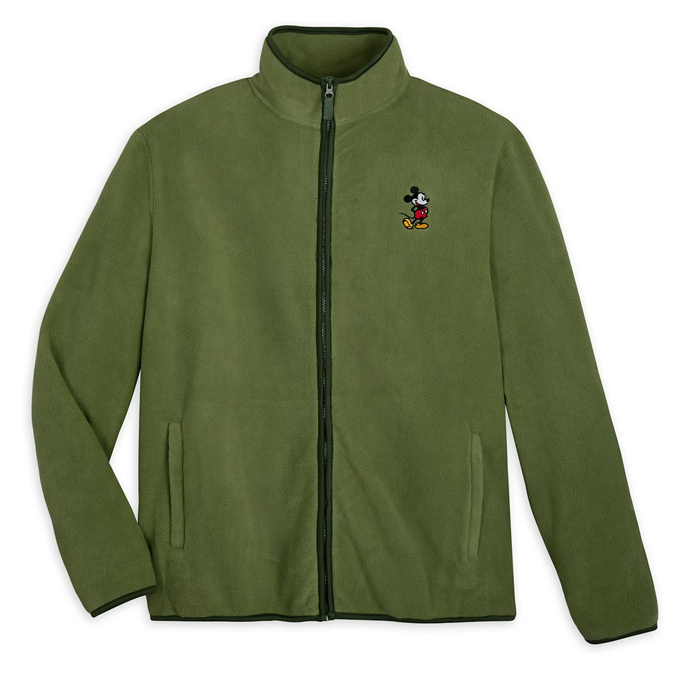 Mickey Mouse Zip Fleece Jacket for Adults is now available online