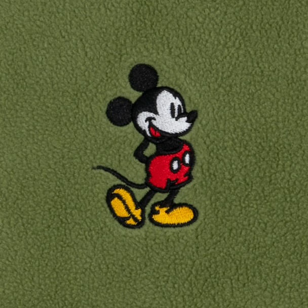 Mickey Mouse Zip Fleece Jacket for Adults