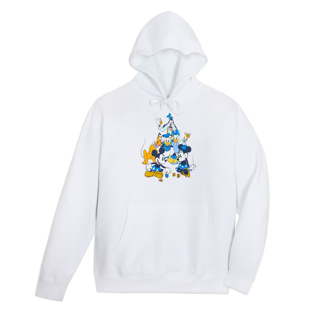 Mickey Mouse and Friends Hanukkah Pullover Hoodie for Adults Official shopDisney