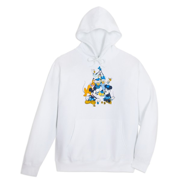 Mickey Mouse and Friends Hanukkah Pullover Hoodie for Adults
