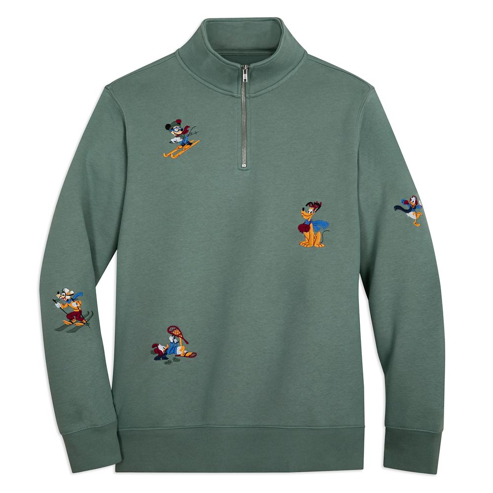 Mickey Mouse and Friends Homestead 1/4 Zip Pullover for Men is here now