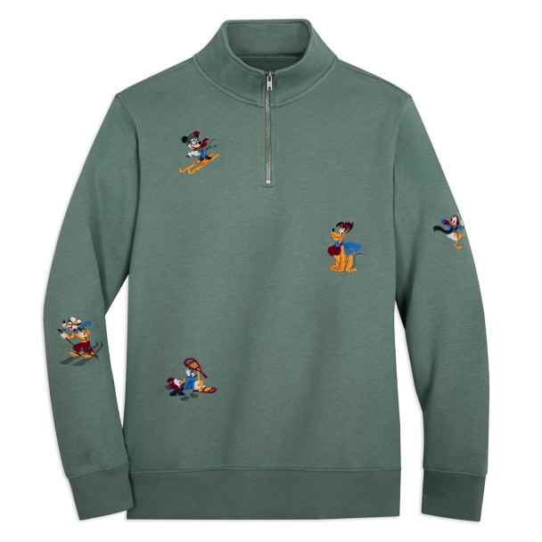 Mickey Mouse and Friends Homestead 1/4 Zip Pullover for Men | Disney Store