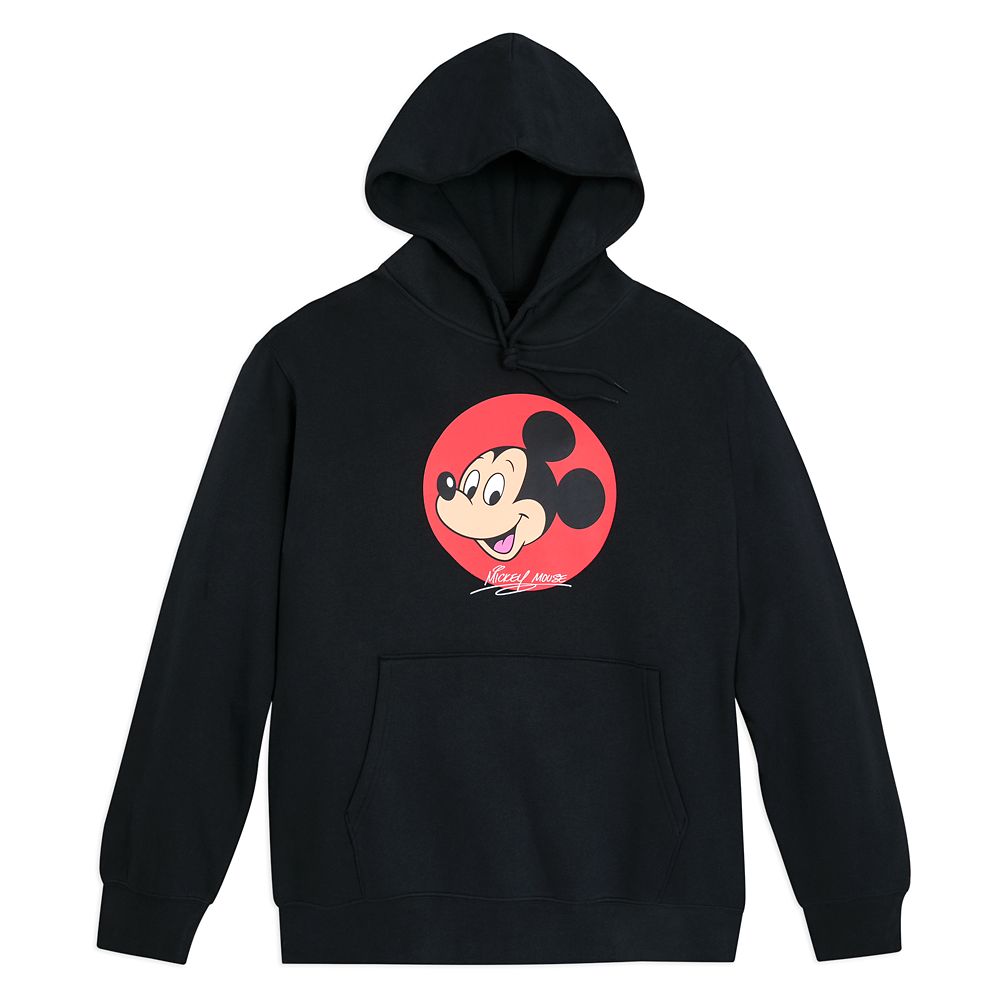 Mickey Mouse Pullover Hoodie for Adults – Black was released today