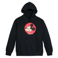 Mickey Mouse Pullover Hoodie for Adults – Black