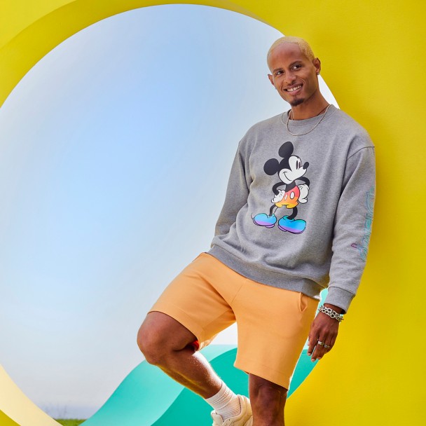 Mickey Mouse Pullover Sweatshirt for Adults – Disney Pride Collection