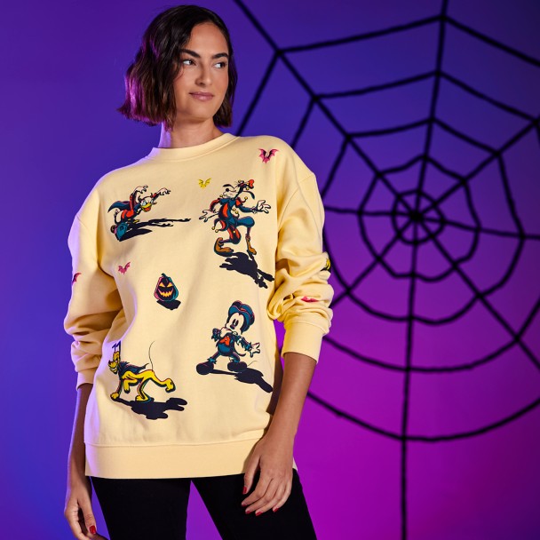 Mickey Mouse and Friends Halloween Pullover Sweatshirt for Adults