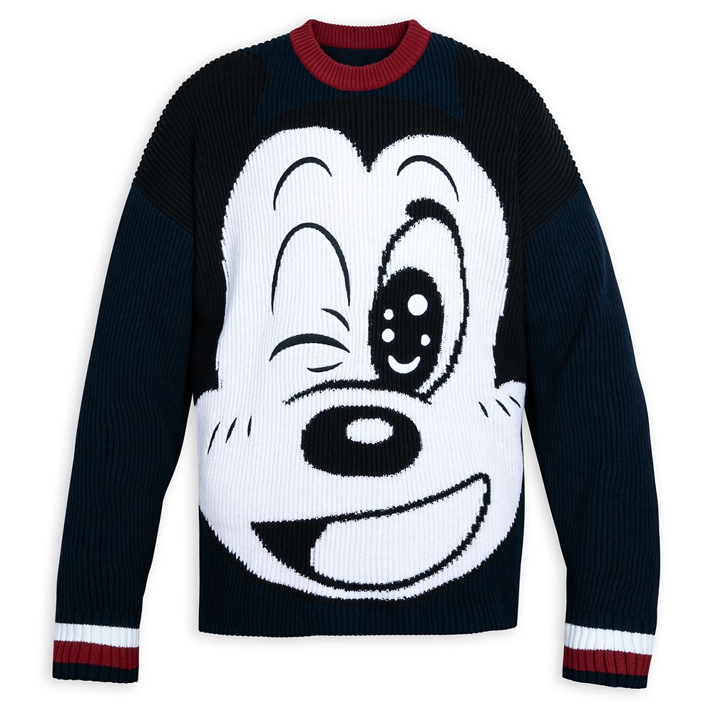 offer Våbenstilstand Varme Mickey Mouse Sweater for Adults by Tommy Hilfiger – Disney100 | shopDisney