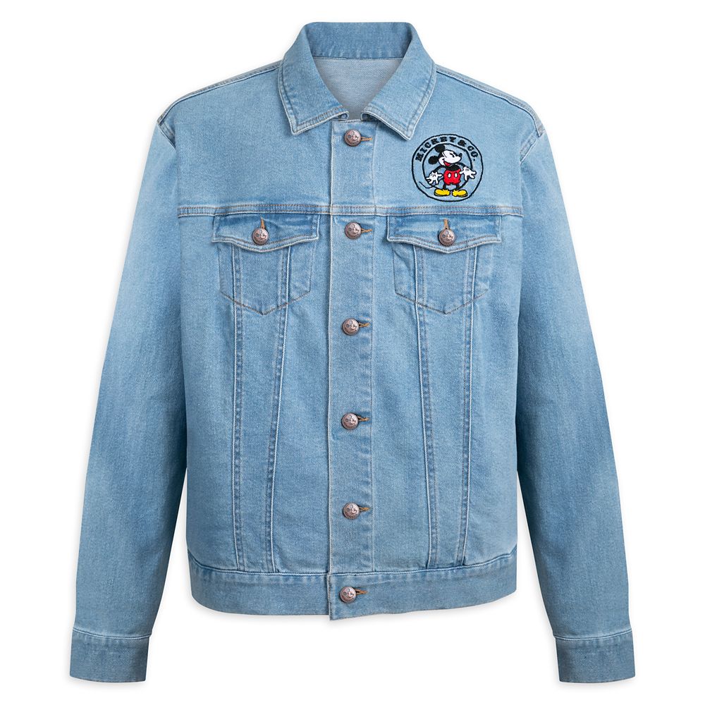 Mickey Mouse Denim Jacket for Adults – Mickey&Co.