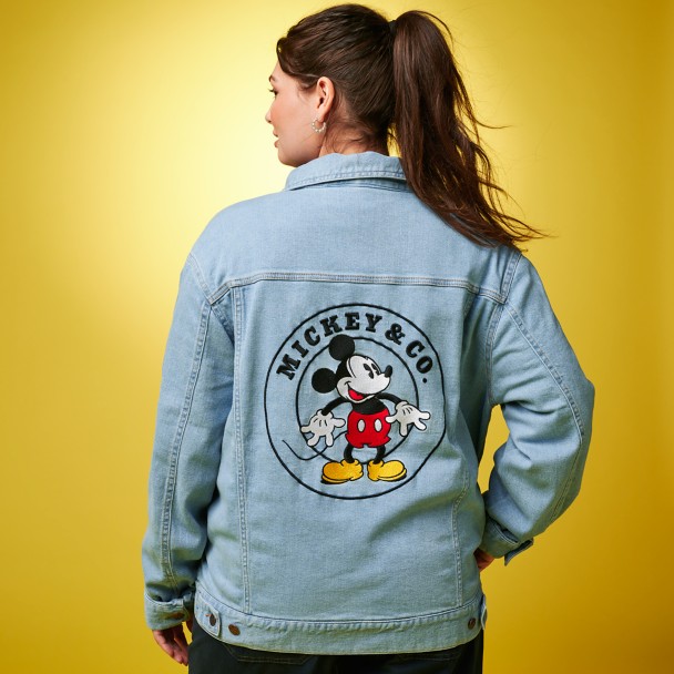 Mickey Mouse Denim Jacket for Adults – Mickey & Co.