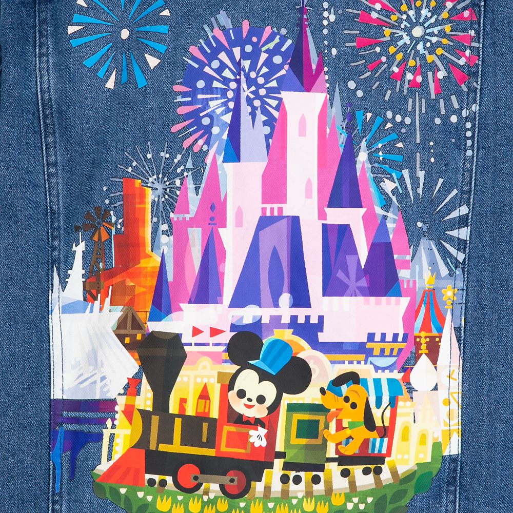 Disney Parks Denim Jacket for Adults by Joey Chou
