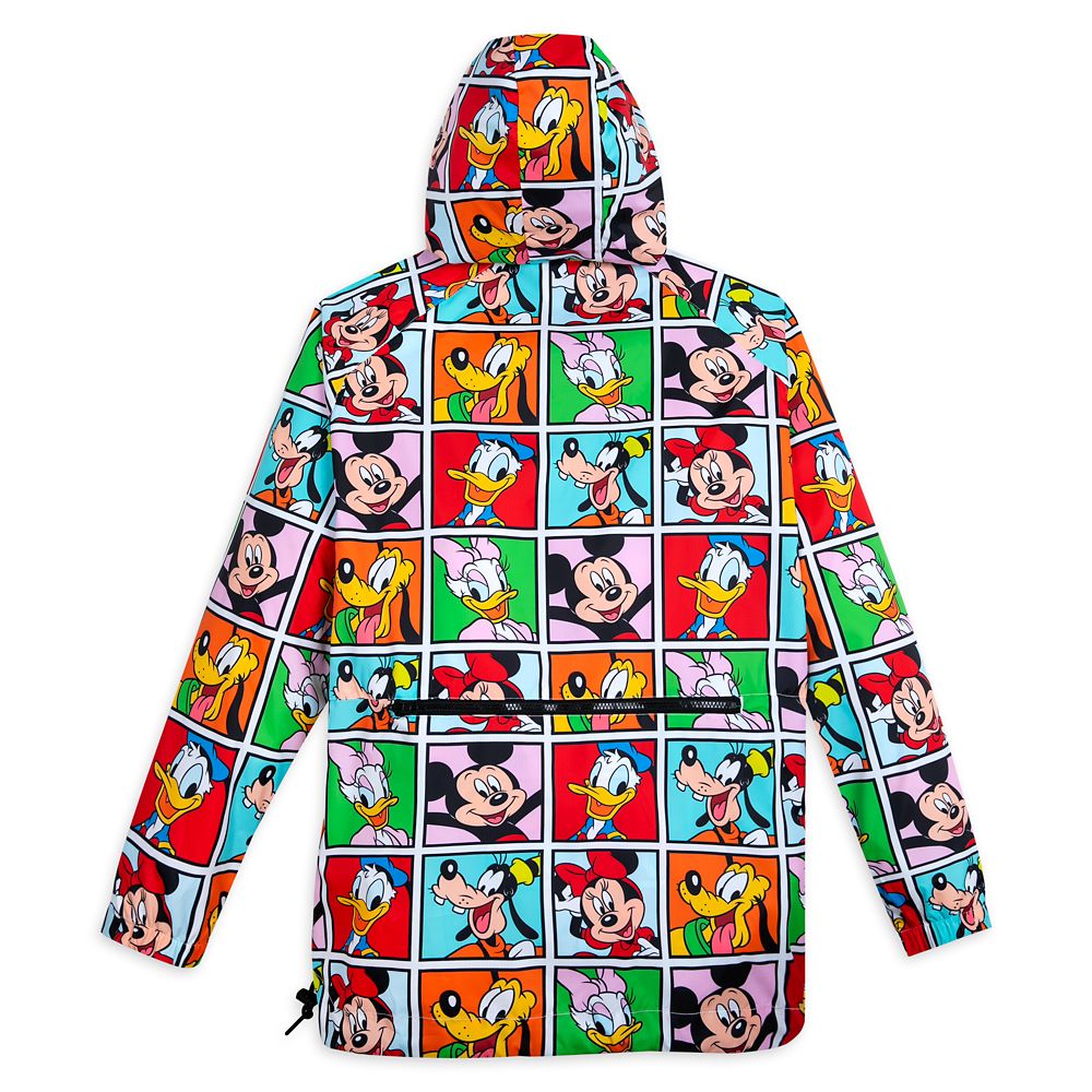 Mickey Mouse and Friends Packable Rain Jacket for Adults Disney Store