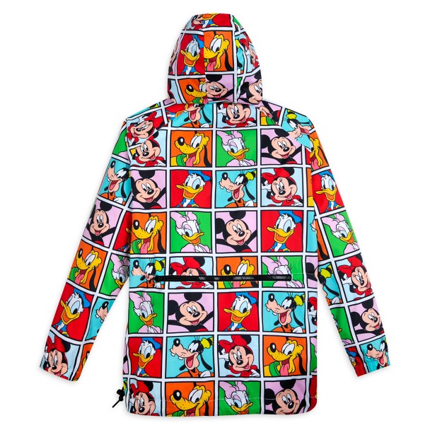 Mickey Mouse and Friends Packable Rain Jacket for Adults