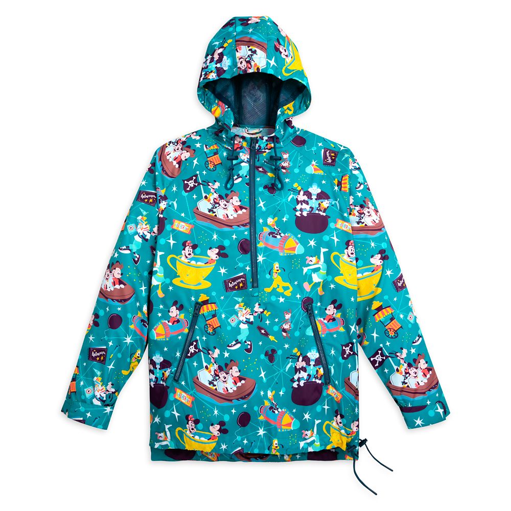 Mickey Mouse and Friends Play in the Park Packable Rain Jacket for Women now out