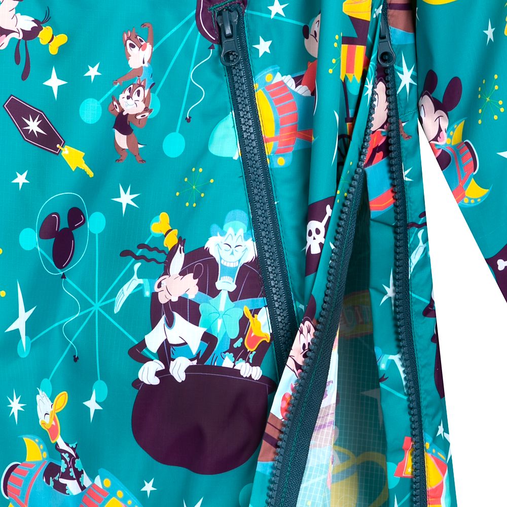 Mickey Mouse and Friends Play in the Park Packable Rain Jacket for Women