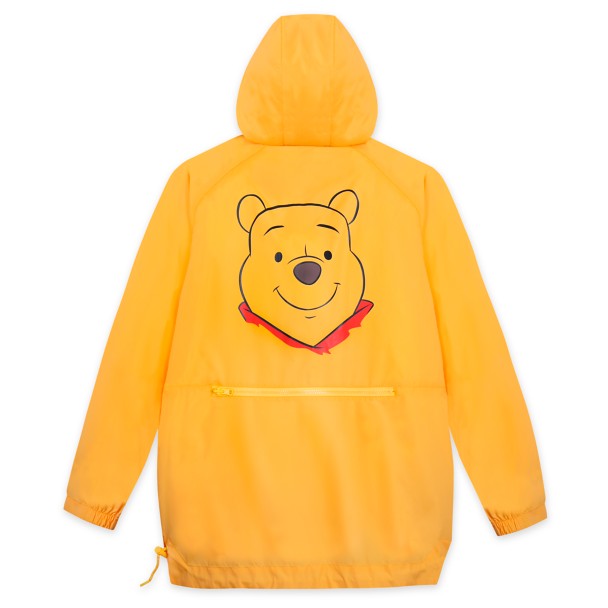 Winnie the Pooh Packable Hooded Rain Jacket for Adults