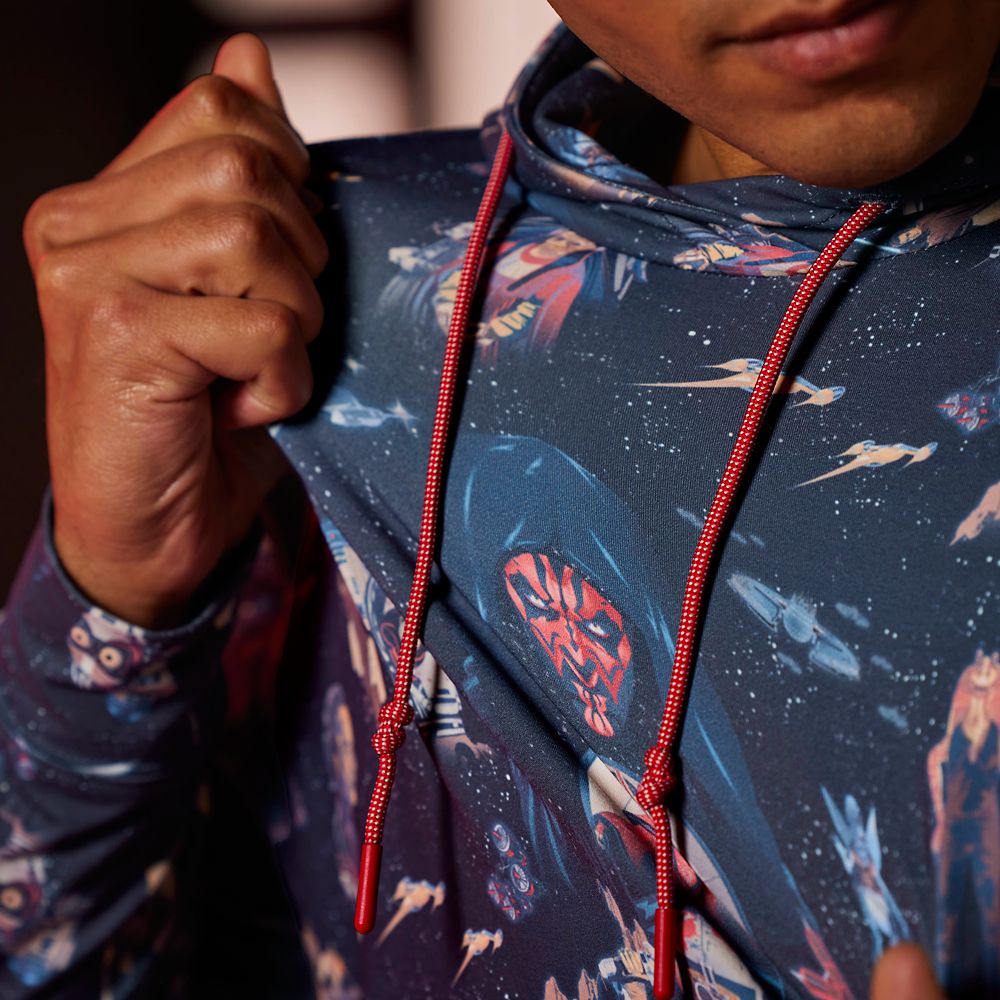 Star Wars: Episode 1 Performance Pullover Hoodie for Adults by RSVLTS &ndash; The Phantom Menace 25th Anniversary