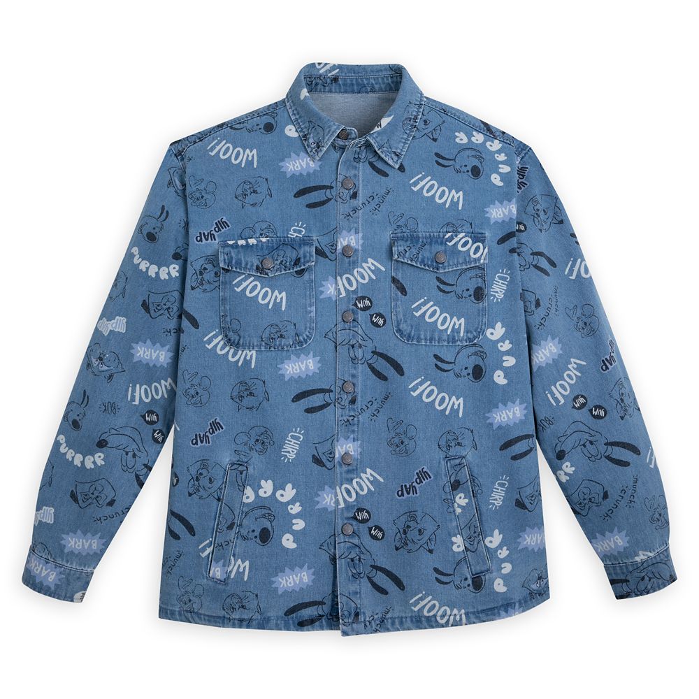 Disney Critters Denim Shirt for Adults is available online