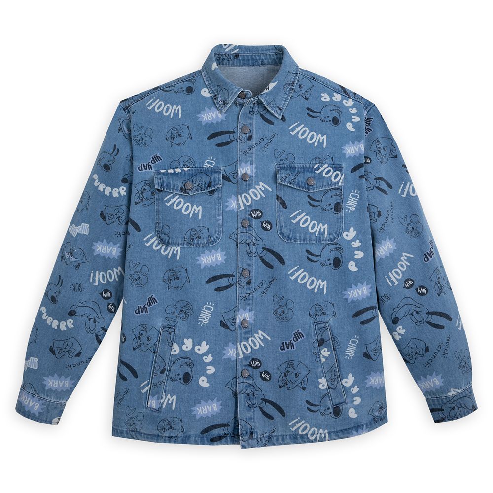 Disney Critters Denim Shirt for Adults