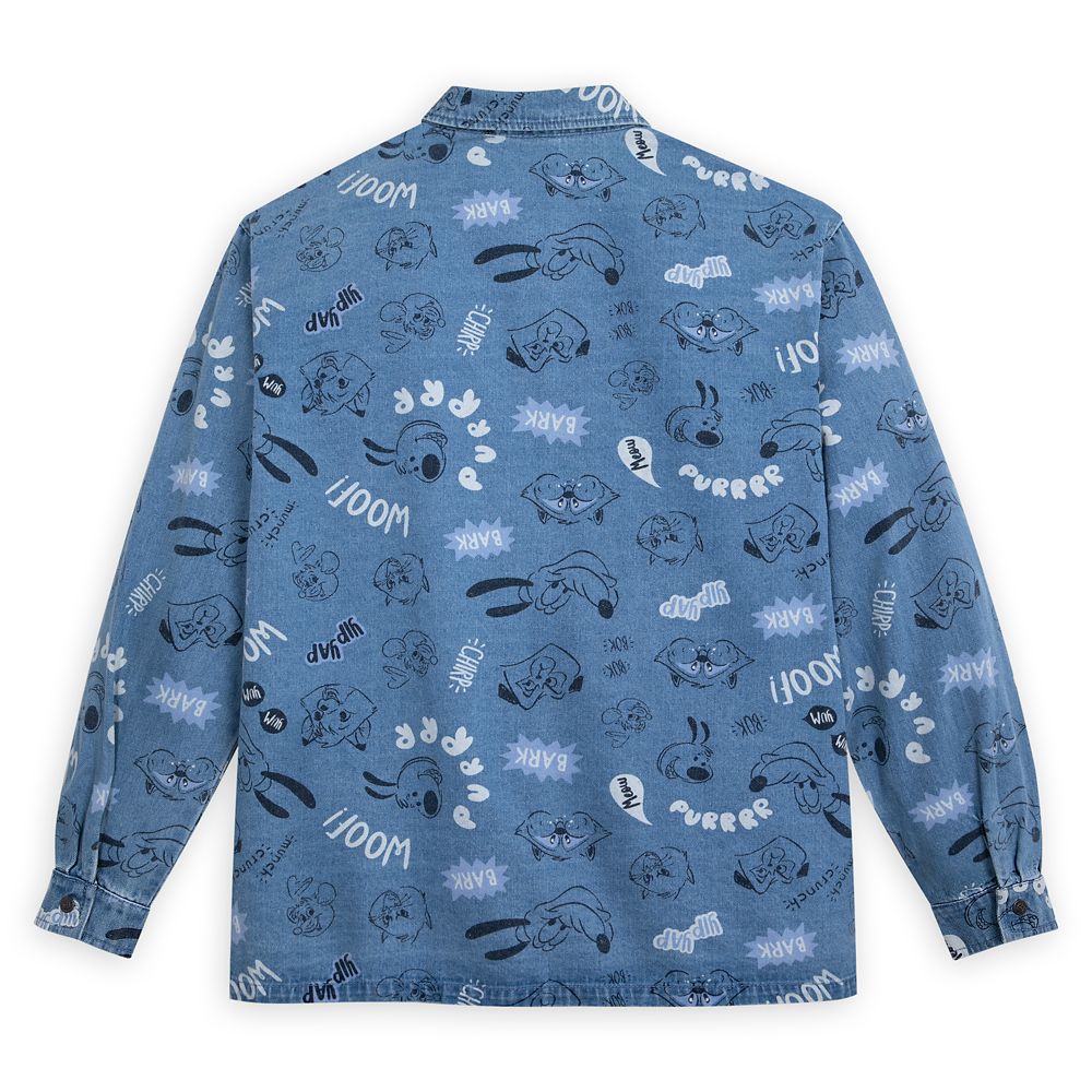 Disney Critters Denim Shirt for Adults