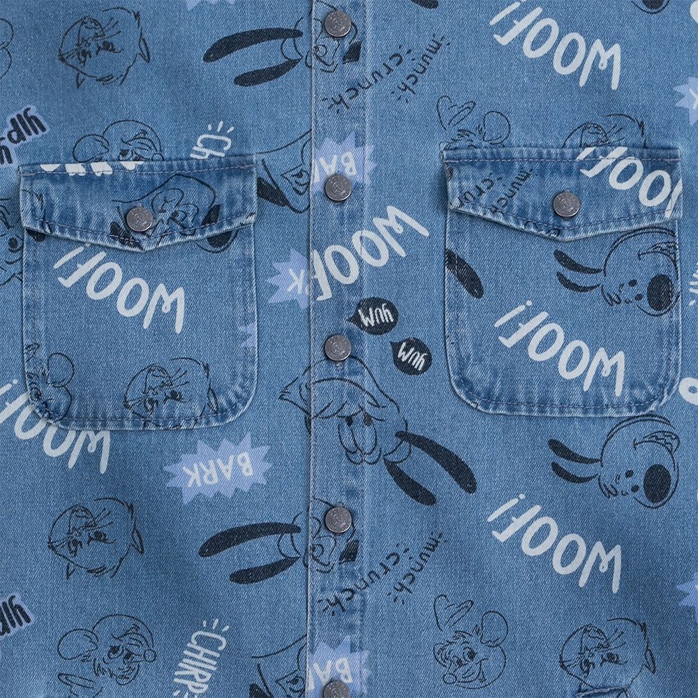 Disney Critters Denim Shirt for Adults