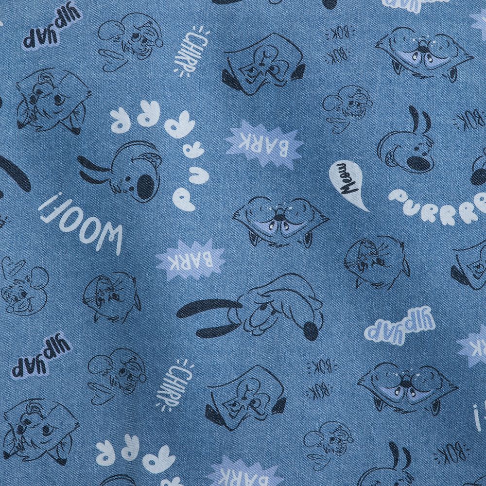 Disney Critters Denim Shirt for Adults