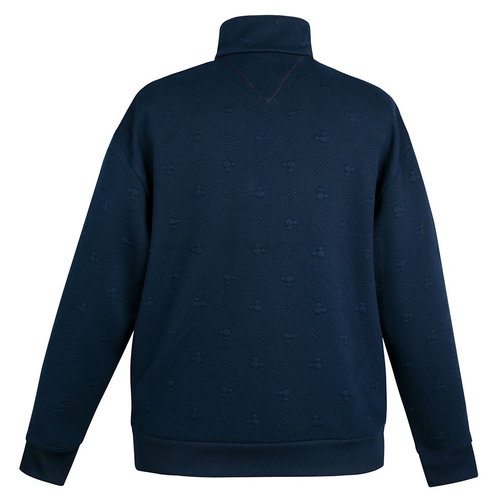 Mickey Mouse Icon Zip Sweater for Adults by Tommy Hilfiger &ndash; Disney100