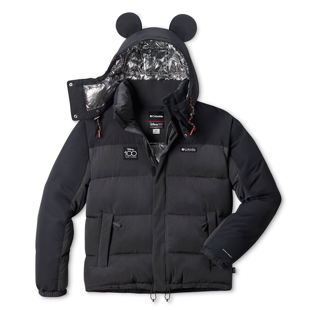 Mickey Mouse Ear Puffer Jacket for Men by Columbia – Disney100 is now out for purchase